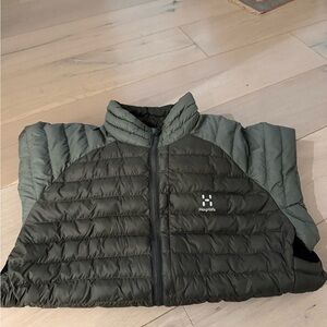 Haglöfs Men's Green Puffer Jacket
